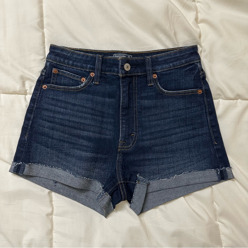 NWOT Abercrombie & Fitch High Rise Denim Shorts